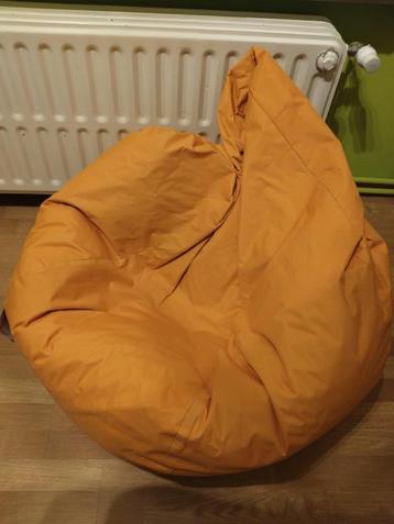 POUF ORANGE, Enlèvement, Comme neuf, Orange, Pouf