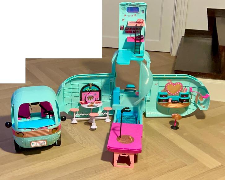 L.O.L. Glam N' Go Camper, Verzamelen, Poppetjes en Figuurtjes, Gebruikt, Ophalen