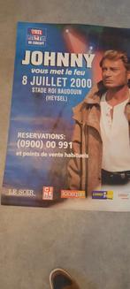 Poster van Johnny Hallyday, Ophalen, Zo goed als nieuw