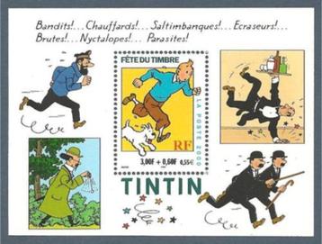 2000 bloc feuillet fête du timbre Tintin N 28 NEUF  beschikbaar voor biedingen
