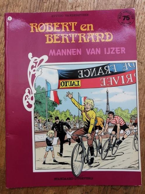 Robert en Bertrand, Mannen van ijzer, Standaard Uitg. 1988, Livres, BD, Comme neuf, Une BD, Enlèvement ou Envoi