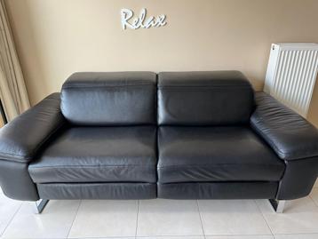 Natuzzi elektrische 2-zit relax leder