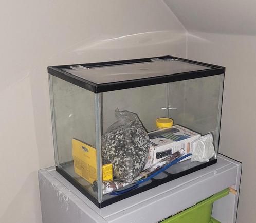 Volledig aquarium, Dieren en Toebehoren, Vissen | Aquaria en Toebehoren, Zo goed als nieuw, Ophalen