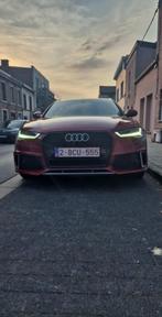 Audi a6 break full option, Auto's, Audi, Zwart, Leder, Break, 5 deurs
