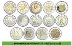 2 euro herdenkingsmunten Italië 2016-2022, Postzegels en Munten, Munten | Europa | Euromunten, Ophalen of Verzenden, Italië, 2 euro
