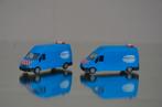 HO RIETZE- rare 2 camionnettes belgacom-SNCB, Envoi, Utilisé