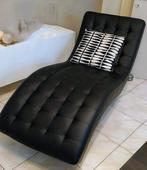 Zwarte relaxfauteuil, Ophalen, Gebruikt