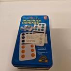 Spel domino in blikken doos, Hobby en Vrije tijd, Gezelschapsspellen | Overige, Ophalen of Verzenden