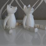 2 houten kowala beertjes, Antiek en Kunst, Ophalen