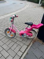 Kinderfiets 14 inch Decathlon eenhoorn roze, Fietsen en Brommers, Ophalen, Zijwieltjes, Gebruikt, Minder dan 16 inch