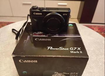 Canon G7X Mark II PowerShot beschikbaar voor biedingen