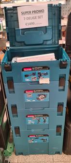 LAATSTE DLX7030T3J MAKITA 7 DELIG SET., Doe-het-zelf en Bouw, Gereedschap | Boormachines, Ophalen, Nieuw