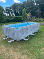 Zwembad Bestway 400x200x100 met patroonfilter, Tuin en Terras, Zwembaden, Ophalen, Gebruikt, 200 tot 300 cm, 80 tot 120 cm