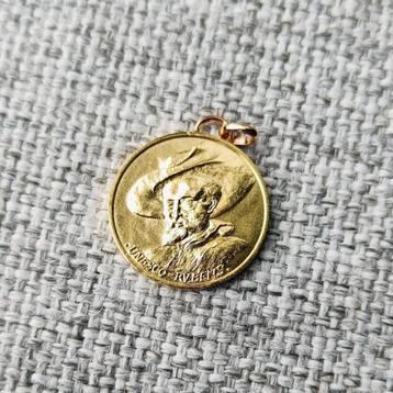 Gouden medaille Rubens 1977 (7,5gr - 900/1000) beschikbaar voor biedingen