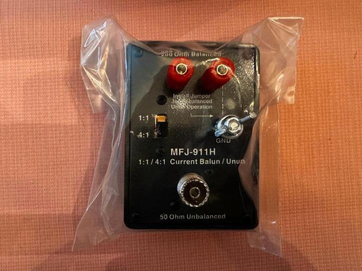 MFJ-911H Current balum, Telecommunicatie, Antennes en Masten, Nieuw, Antenne, Ophalen