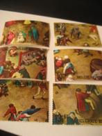 6 zegels solidariteit en kinderspelen, Postzegels en Munten, Verzenden, Postfris