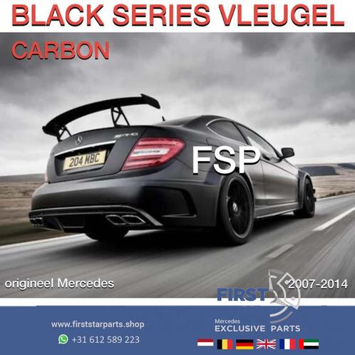 W204 C204 Mercedes C Klasse C63 AMG CARBON VLEUGEL BLACK SER, Auto-onderdelen, Carrosserie, Achterklep, Mercedes-Benz, Achter
