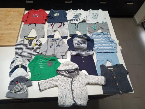 Kinderkleding Baby Pakket - Maat 56 - Jongens - 22 Stuks, Kinderen en Baby's, Kinderkleding | Kinder-kledingpakketten, Zo goed als nieuw