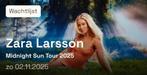 Staanplaats Antwerpen Zara Larsson 2 november, Tickets en Kaartjes, November