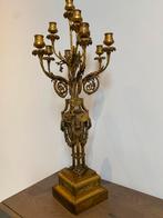 Koperen kandelaar, antiek, Antiek en Kunst, Ophalen of Verzenden, Koper of Brons