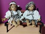 Leuke poppetjes op een bankje, Verzamelen, Ophalen of Verzenden, Zo goed als nieuw, Pop