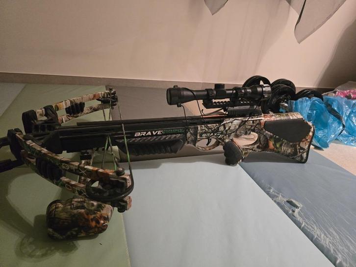Kruisboog Junxing Brave 360Fps, Sport en Fitness, Handboogschieten, Zo goed als nieuw, Compoundboog, Ophalen