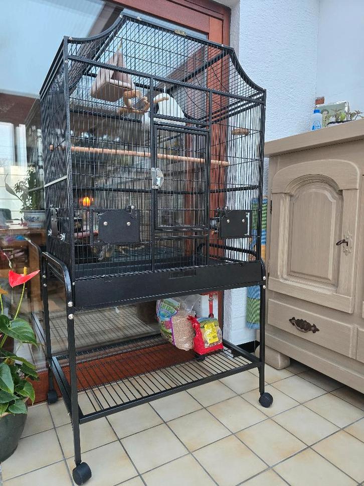 PAPEGAAIENKOOI, Dieren en Toebehoren, Vogels | Hokken en Kooien, Nieuw, Vogelkooi, Metaal, Ophalen