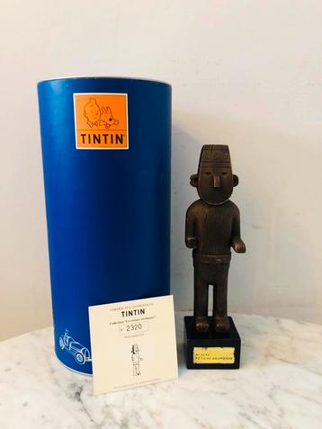 Tintin : le fétiche Arumbaya "Images Mythiques......., Enlèvement, Tintin, Utilisé, Statue ou Figurine