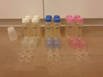 Zuigflessen / papflessen / bewaarflessen melk baby - Alvär B beschikbaar voor biedingen