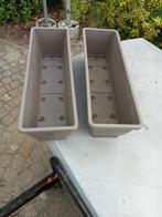 Bloembakken, plastic bloempot, Ophalen, Zo goed als nieuw, Kunststof, Tuin