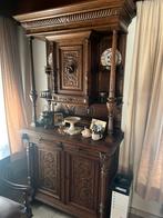 Antieke eetkamer 2 kasten met tafel en 6 stoelen, Ophalen