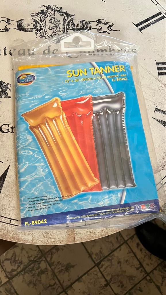 Luchtmatras voor zwembad - nieuw, Tuin en Terras, Zwembad-toebehoren, Nieuw, Overige typen, Ophalen