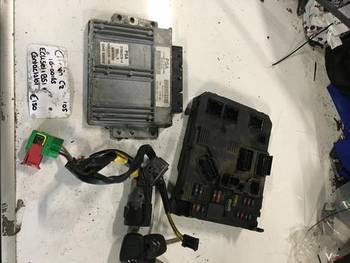 Citroen C2 1.1     2005 ECU Set, Auto-onderdelen, Elektronica en Kabels, Gebruikt, Ophalen of Verzenden