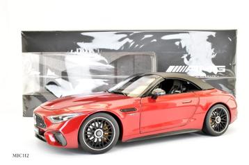 1/18 Mercedes SL63 AMG - rood - iScale beschikbaar voor biedingen