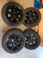 Lichtmetalen velgen BMW en winterbanden 205/55 R 16, Auto-onderdelen, Banden en Velgen, Ophalen, Gebruikt, 16 inch, Banden en Velgen