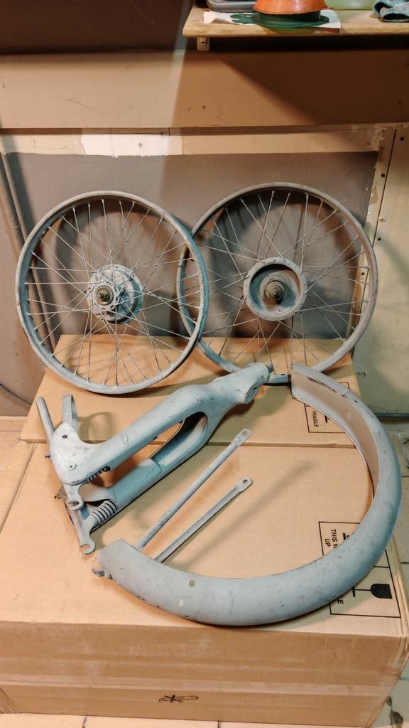 Nsu fox 125cc project, Fietsen en Brommers, Brommers | Oldtimers, Ophalen