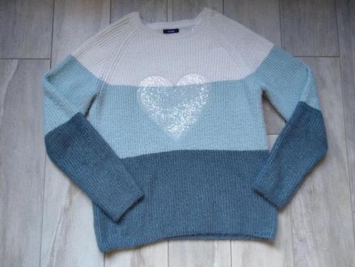 ✿ M152 - Wintertrui Okaïdi, Kinderen en Baby's, Kinderkleding | Maat 152, Zo goed als nieuw, Meisje, Overhemd of Blouse, Ophalen of Verzenden