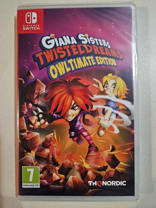 Giana Sisters: Twisted Dreams / Switch (Nieuw), Consoles de jeu & Jeux vidéo, Jeux | Nintendo Switch, Neuf, Plateforme, 1 joueur
