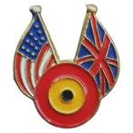 België - bevrijdingspin, Ophalen of Verzenden, Overige soorten, Embleem of Badge
