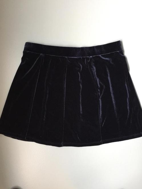donkerblauw velvet rokje JBC, maat 42, Kinderen en Baby's, Kinderkleding | Maat 140, Ophalen