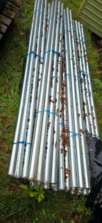 Gegalvaniseerde buizen 2800x60 x2, Doe-het-zelf en Bouw, Buizen en Afvoer, Ophalen, Zo goed als nieuw