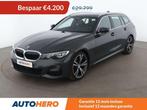 BMW 3 Serie 320 320d M Sport (bj 2020, automaat), Auto's, BMW, Automaat, Achterwielaandrijving, USB, Leder