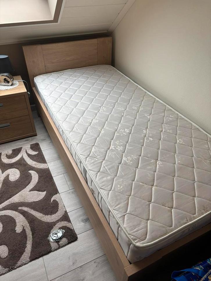 Nieude slaapkamer nooit gebruikt 1 persoons, Huis en Inrichting, Slaapkamer | Complete slaapkamers, Nieuw, Eenpersoons, Ophalen