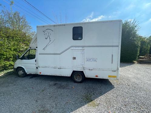 camion chevaux, Dieren en Toebehoren, Paarden en Pony's | Trailers en Aanhangwagens, Gebruikt, 2-paards trailer, Ophalen