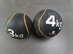 2x Medicijnbal, Sport en Fitness, Fitnessmaterialen, Ophalen, Gebruikt, Armen, Medicijnbal