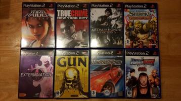 Lot PlayStation 2 (PS2) games (meerdere foto's, apart kan) beschikbaar voor biedingen