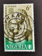 Nigeria 1964 - UNESCO - reeks Nubische monumenten, Ophalen of Verzenden, Nigeria, Gestempeld