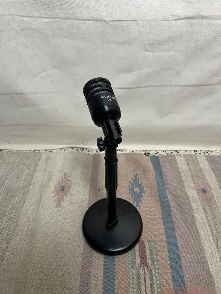 Audix D6 – Powerhouse voor basdrum en lage frequenties, Muziek en Instrumenten, Microfoons, Zo goed als nieuw, Instrumentmicrofoon