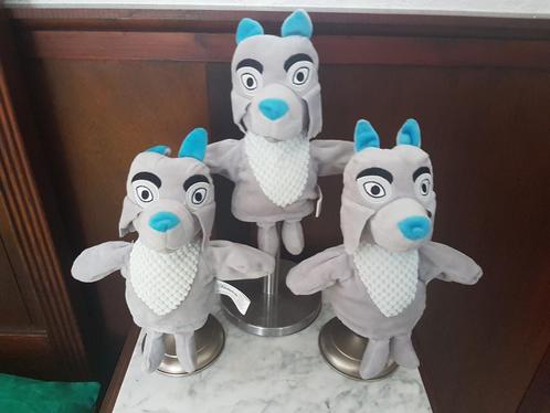 Bor de Wolf handpoppen van de fabeltjeskrant, Kinderen en Baby's, Speelgoed | Poppen, Zo goed als nieuw, Ophalen of Verzenden