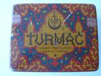 blik TURMAC Turkish Macedonian Tobacco Company 100 orange, Verzamelen, Blikken, Overige merken, Gebruikt, Overige, Ophalen of Verzenden